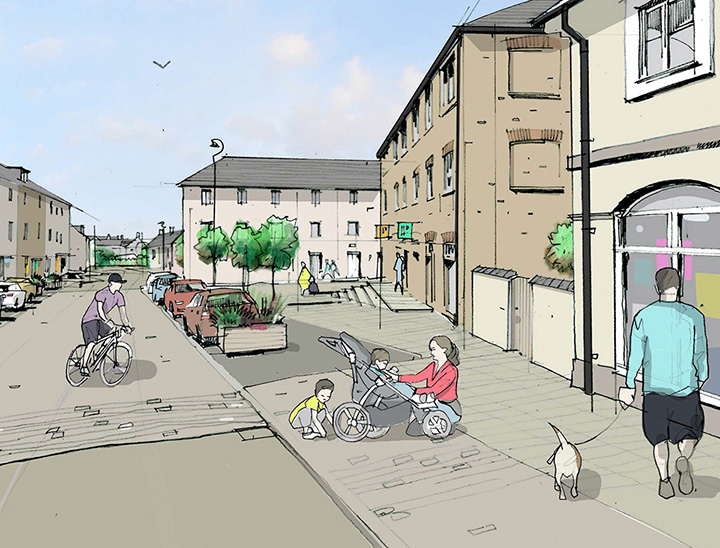 Artistic impression of the proposals.