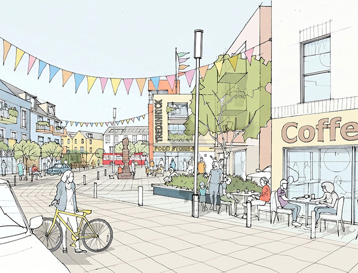 Artistic impression of the proposals.