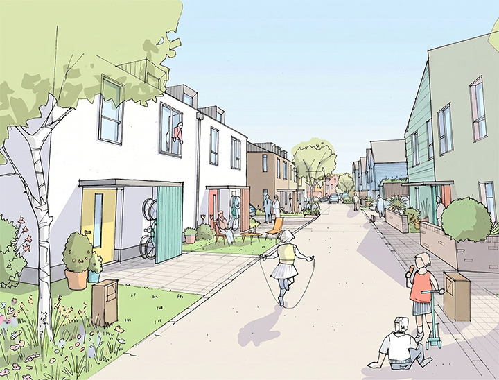 Artistic impression of the proposals.